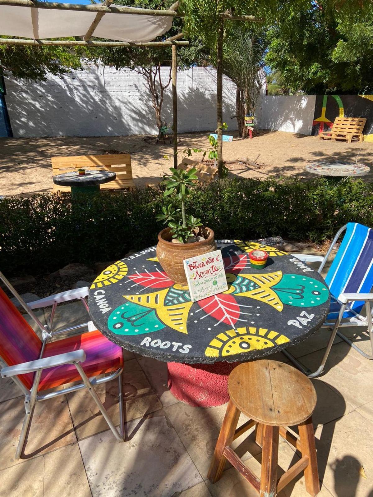 Canoa Roots Hostel & Camping Canoa Quebrada Exterior foto